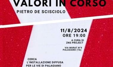 In Palagiano, Art talks about ongoing Values ​​with Pietro De Scisciolo on the 2nd Floor Art Residency_2024